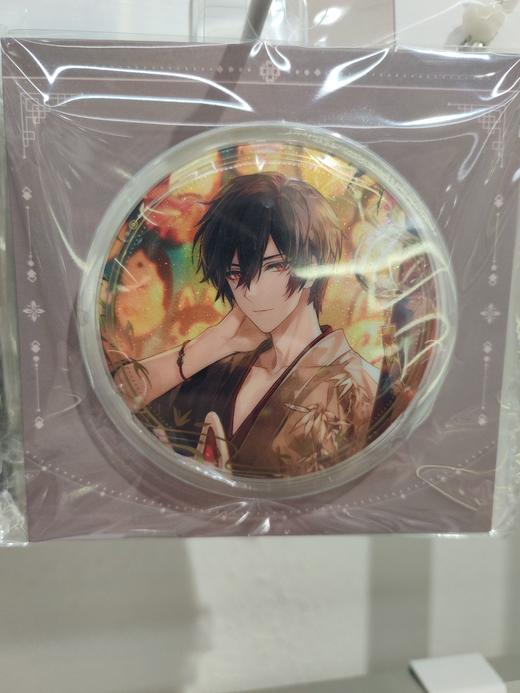 LOFTER 时空中的绘旅人绮世绘缘系列圆形马口铁徽章 艾因 商品图1