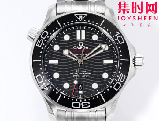 OR欧米茄海马300米系列 黑海马 8800一体机 男士腕表 表径42mm 商品图2