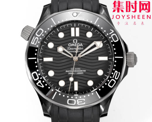 OR欧米茄海马300米系列 间黑陶瓷海马 黑海马 海马黑武士 陶瓷海马 8806一体机 男士腕表 表径43.5mm 商品图1