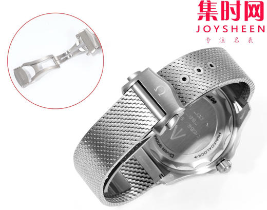 【007无暇赴死】OR欧米茄海马300米系列 钛海马 米兰带 8806一体机 男士腕表 表径42mm 商品图8