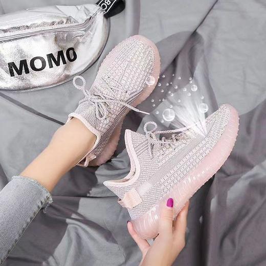 【秒杀】椰子鞋情侣同款男女同款飞织运动鞋夏季流行透气舒适35-44 商品图0