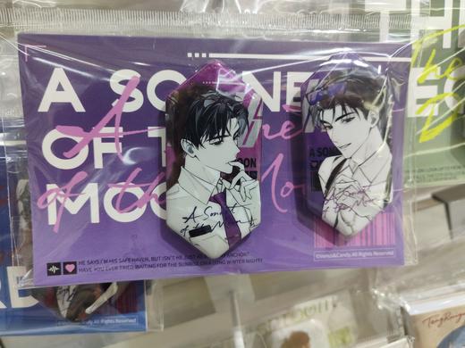 司爱三部曲 谁来言说夜晚徽章 商品图1