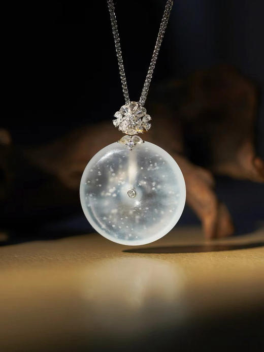 【喆】木纳翡翠平安扣 商品图0