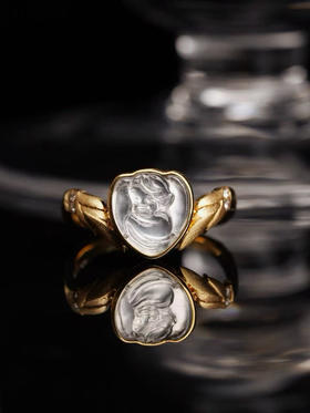 【喆】翡翠天使戒指