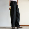 牧衣游原创 重磅龟裂纹香云纱休闲长裤垂感显瘦禅意百搭裤子 初山 商品缩略图0