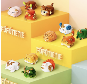 福福贴贴 十二生肖-牛bj