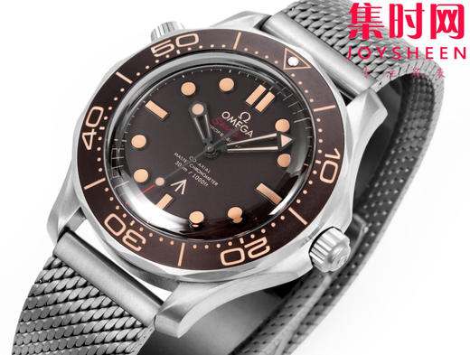 【007无暇赴死】OR欧米茄海马300米系列 钛海马 米兰带 8806一体机 男士腕表 表径42mm 商品图2