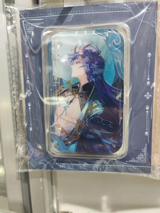 LOFTER 时空中的绘旅人绮世绘缘系列方形马口铁徽章 司岚 商品图1