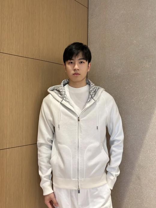 渠道版 迪奥 白色拉链外套 男女同款（ZY*BG） 商品图1