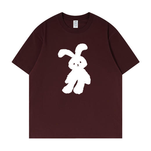 【59元2件】男女同款230g日系重磅短袖t恤男夏季潮牌宽松纯棉印花上衣T恤 商品图11