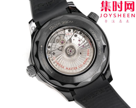 OR欧米茄海马300米系列 全陶瓷海马 黑海马 海马黑武士 陶瓷海马 8806一体机 男士腕表 表径43.5mm 商品图7