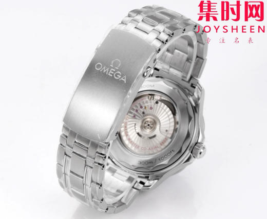 OR欧米茄海马300米系列 黑海马 8800一体机 男士腕表 表径42mm 商品图7