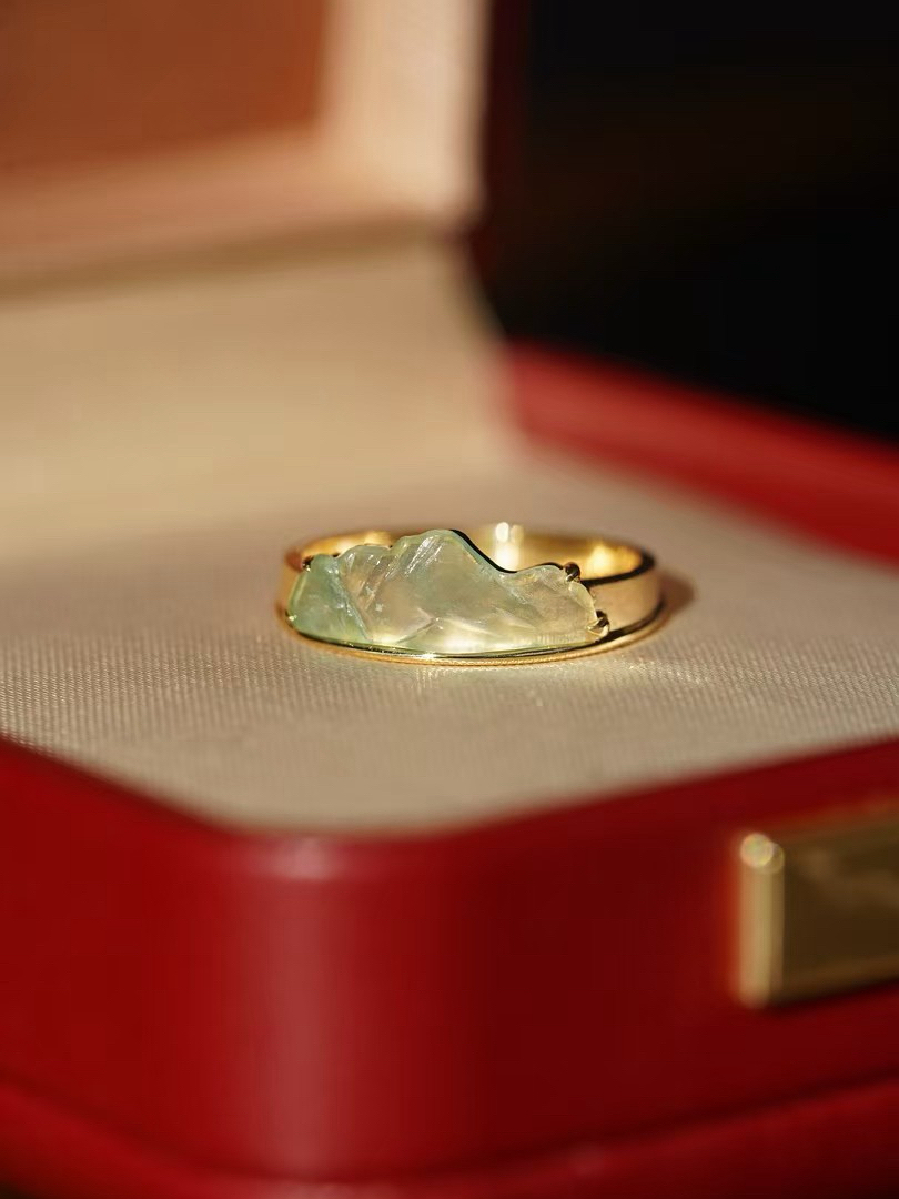 【喆】翡翠山戒指