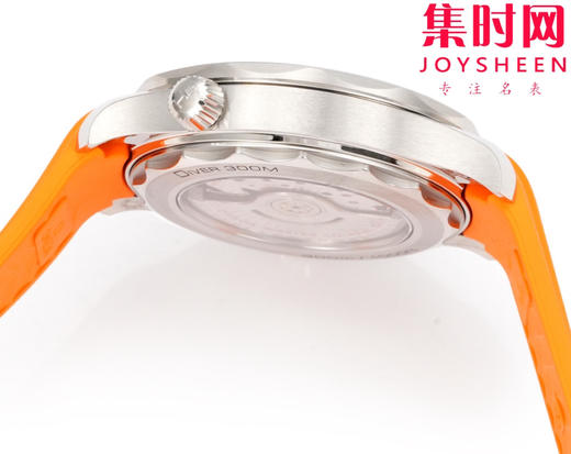 OR欧米茄海马300米系列 心想事“橙” 橙针款 米兰钢带 无历海马 8806一体机 男士腕表 表径42mm 商品图4