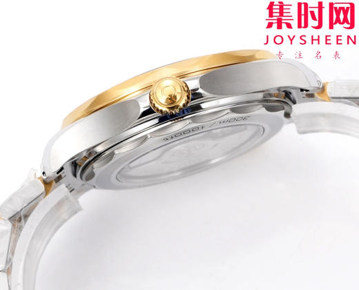 OR欧米茄海马300米系列 间金黑海马 8800一体机 男士腕表 表径42mm 商品图5