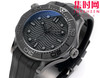 OR欧米茄海马300米系列 全陶瓷海马 黑海马 海马黑武士 陶瓷海马 8806一体机 男士腕表 表径43.5mm 商品缩略图4