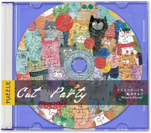 碟片拼图-cat PArtybj 商品图0