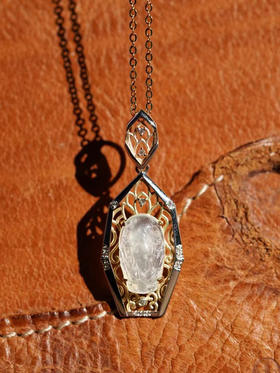 【喆】翡翠龙首吊坠