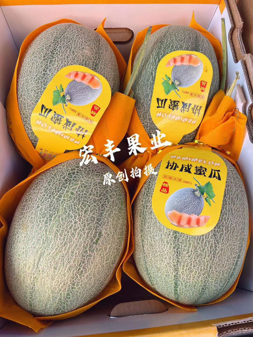 【宏丰精选】哈蜜瓜 脆甜蜜瓜果肉香甜  活动价6.8一斤 商品图9