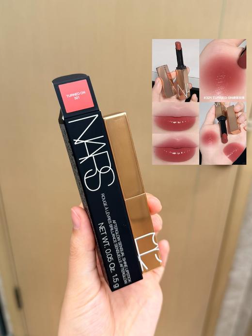 纳斯NARS唇釉NARS口红  POWER TRIP175 阿拉贡唇釉/龙女色/Turned On粉金321 商品图2
