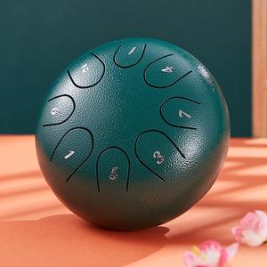 ZANI-6寸8音碳钢经典款七声C调-祖母绿-空明鼓bj 商品图0