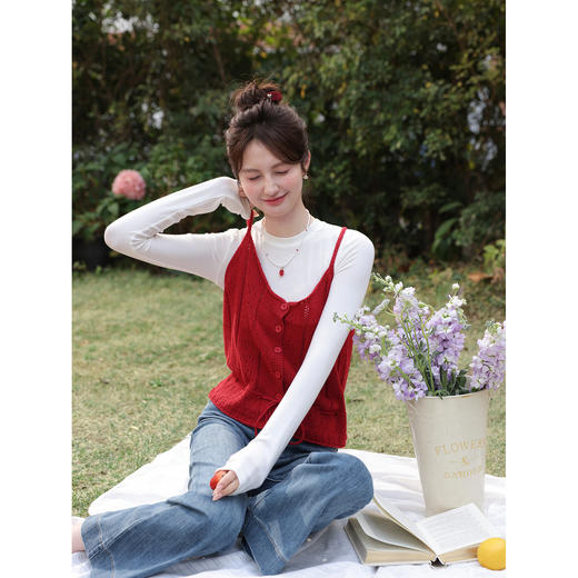 鹿向南「纤细公式」蓝色复古微喇牛仔裤女春季修身高腰通勤长裤子 商品图4