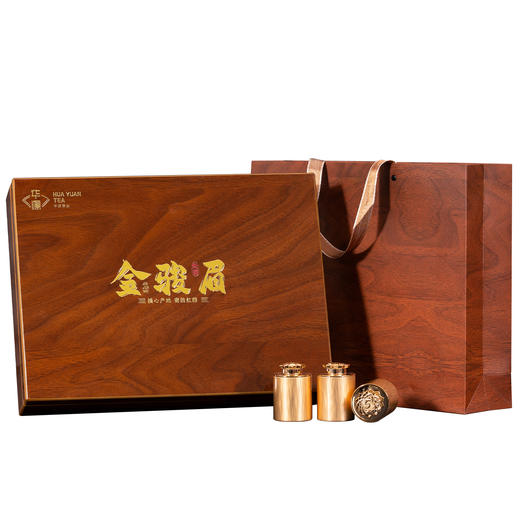 【顺丰春季茶礼】茶叶 红茶 金骏眉  茶叶礼盒  T4032 茶饮 华源 500g 商品图8