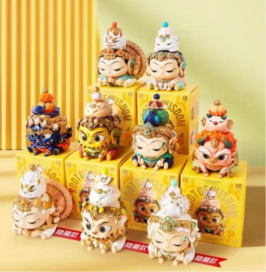 福福贴贴 慧根系列盲盒手办bj 商品图0