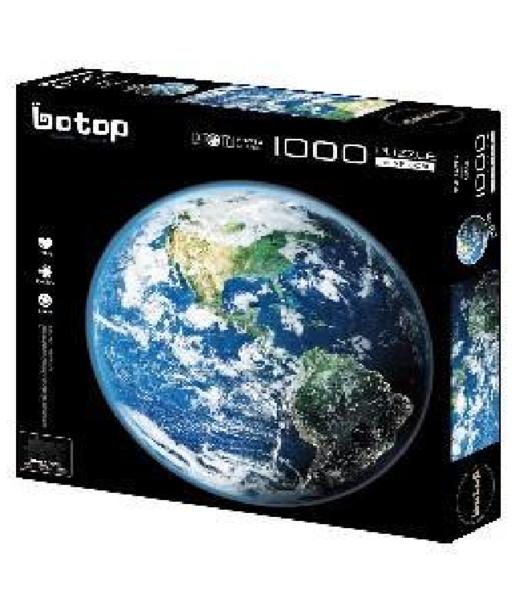 Botop 1000片 地球 圆形bj 商品图0