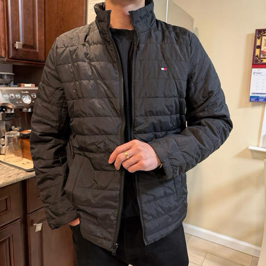 太划算了📣仅限黑色历史最低498元Tommy男士两件装冲锋衣来啦 有内胆 商品图1