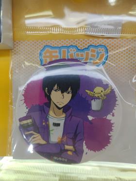 日版 徽章 《家庭教师HITMAN REBORN!》20/连体服ver.  云雀恭弥 再贩