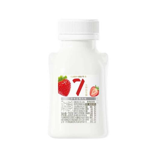 卡士 007风味发酵乳草莓蓝莓味 200g/瓶 商品图0