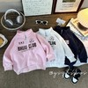 巧豆熊儿童卫衣春秋季新款男女童上衣中大童洋气运动套头衫立领长袖童装90-170★娃娃优选 商品缩略图2