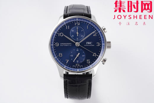 ZF万国葡萄牙计时系列IW371606 蓝色盘 ZF葡计V2版透底款 葡计背透款 丹东7750机 男士腕表 商品图0