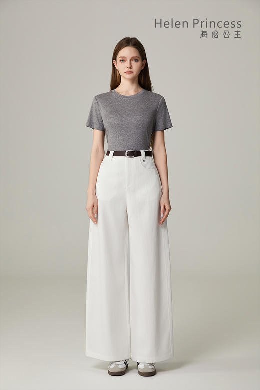 百搭圆领短袖T恤 商品图4