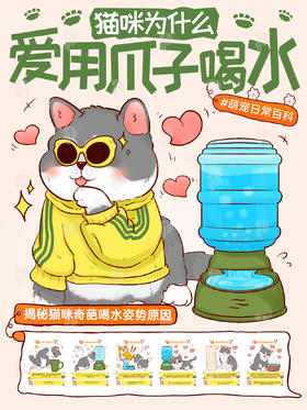 趣味小知识17-猫咪为什么爱喝洗脚水？原因居然是