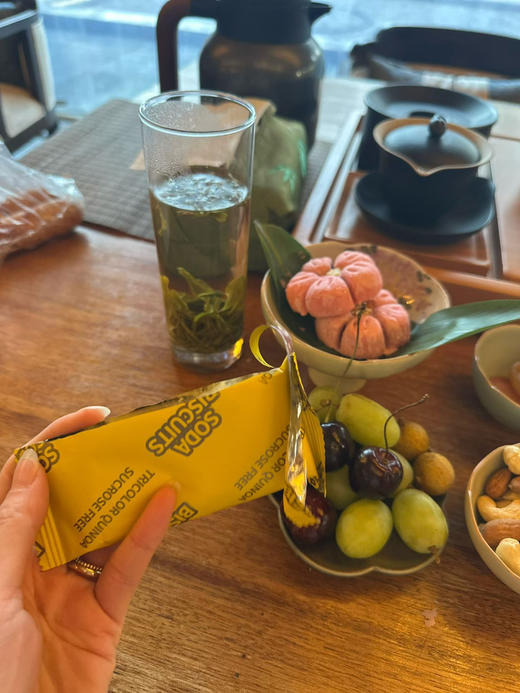 【🔥珍姐怒推 无比好吃😋】江小燕鸡内金黑松露火腿苏打饼干/鸡内金三色藜麦苏打饼干 400g/盒 商品图9