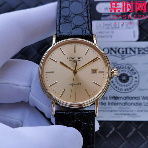 KY浪琴瑰丽系列 超薄男士腕表 表径38.5mm 专柜PK 配件与原装通用 商品图1