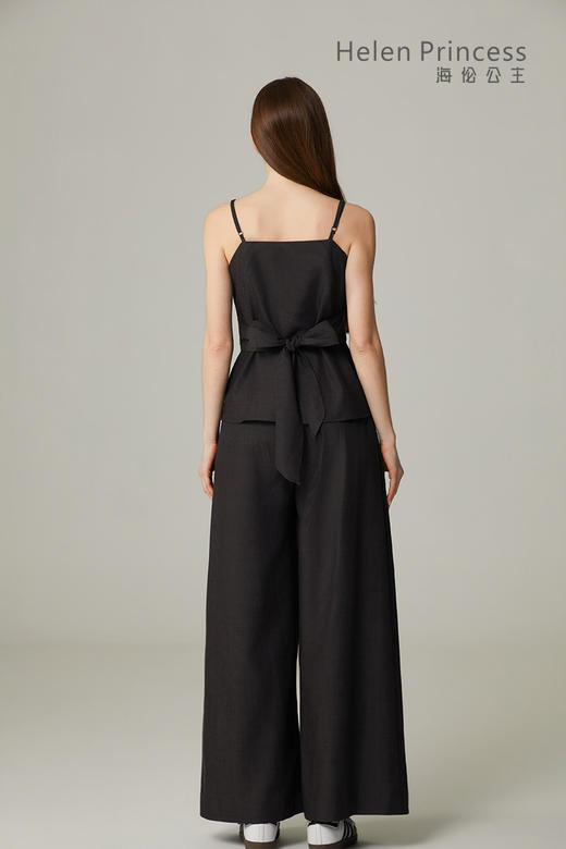 时尚吊带阔腿裤套装 商品图9