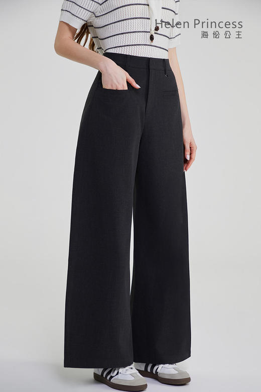优雅西装阔腿裤 商品图1