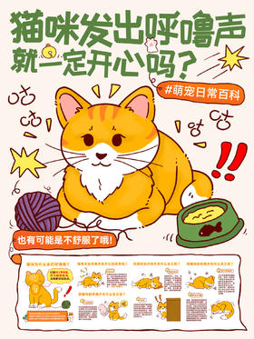 行为学1-猫咪发出呼噜声？