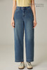 宽边阔腿牛仔裤 商品缩略图0