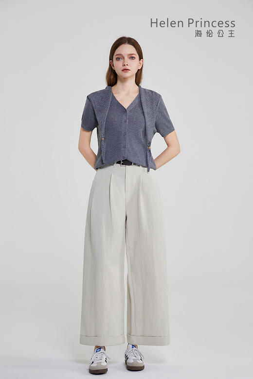 披肩V领开衫 商品图4