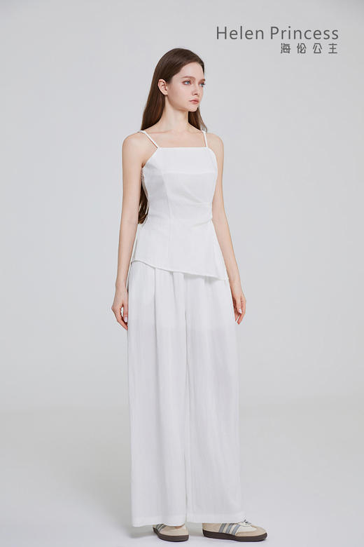 时尚吊带阔腿裤套装 商品图2