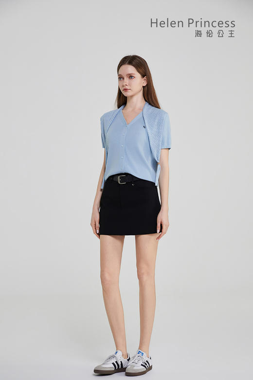 披肩V领开衫 商品图2