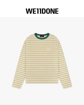 we11don*e这款神仙条纹T恤