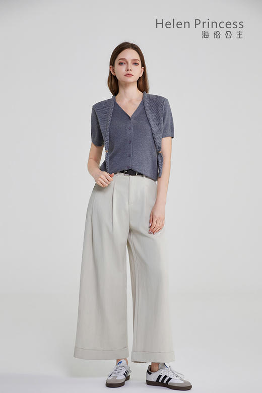 披肩V领开衫 商品图5