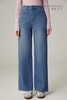 窄版阔腿牛仔裤 商品缩略图0