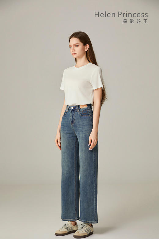 百搭圆领短袖T恤 商品图1