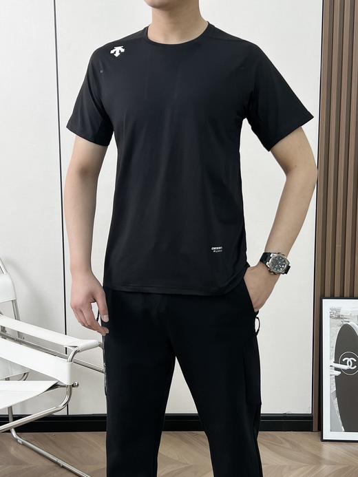 点此购买 迪桑特春夏季男士简约运动百搭休闲短袖T恤 37 340632 商品图6